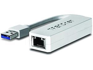 TRENDnet TU3ETGW TRENDnet USB 3.0 to Gigabit Ethernet LAN Wired Network Adapter for Windows, Mac, Chromebook, Linux, and Specific Android Tablets, ASIX AX88179 Chipset, TU3-ETG TRENDnet TU3ETGW TRENDnet USB 3.0 to Gigabit Ethernet LAN Wired Network Adapter for Windows, Mac, Chromebook, Linux, and Specific Android Tablets, ASIX AX88179 Chipset, TU3-ETG
