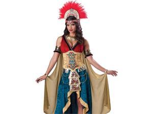 Mayan Queen Adult Aztec South American Halloween Costume Medium Mayan Queen Adult Aztec South American Halloween Costume Medium