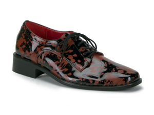 Vampire Zombie Blood Spatter Black Mens Shoes Vampire Zombie Blood Spatter Black Mens Shoes