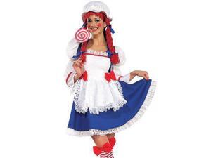 Womens Sexy Rag Doll Costume Womens Sexy Rag Doll Costume