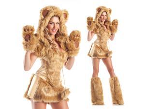 Sexy Womens Furry Teddy Bear Halloween Costume Sexy Womens Furry Teddy Bear Halloween Costume