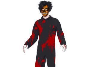 Pumpkin Boy Living Dead Doll Scary Adult Halloween Costume Pumpkin Boy Living Dead Doll Scary Adult Halloween Costume