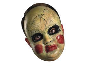 Creepy Clown Baby Doll Face Adult Halloween Costume Mask Creepy Clown Baby Doll Face Adult Halloween Costume Mask