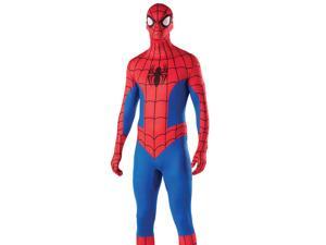 Adult Mens Spiderman 2nd Skin Zentai Halloween Costume Adult Mens Spiderman 2nd Skin Zentai Halloween Costume