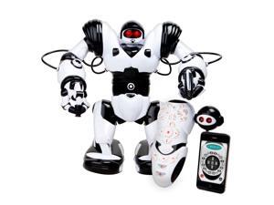 WowWee Robosapien X Humanoid Toy Robot with Remote Control - 10 Year Anniversary Special Edition with IR Dongle for iOS WowWee Robosapien X Humanoid Toy Robot with Remote Control - 10 Year Anniversary Special Edition with IR Dongle for iOS