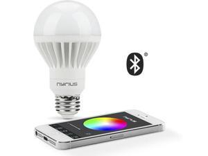 Nyrius Wireless Smart LED Multicolor Light Bulb for Smartphone, iOS & Android App Controls On/Off, Scheduling Nyrius Wireless Smart LED Multicolor Light Bulb for Smartphone, iOS & Android App Controls On/Off, Scheduling