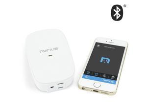 Nyrius Wireless Power Outlet Smart Switch for Smartphones –App Remote Control On/Off, Timer & Proximity functions Nyrius Wireless Power Outlet Smart Switch for Smartphones –App Remote Control On/Off, Timer & Proximity functions