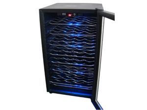 AKDY 32 BTL Electric Wine Cooler Cellar Chiller Single Zone Blk EA45EC-75 AKDY 32 BTL Electric Wine Cooler Cellar Chiller Single Zone Blk EA45EC-75