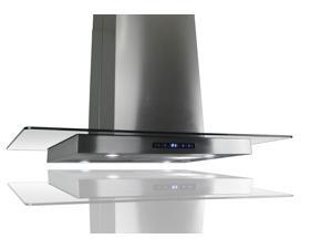 AKDY 36" AG-NCI-36 Euro Stainless Steel Island Mount Range Hood AKDY 36" AG-NCI-36 Euro Stainless Steel Island Mount Range Hood
