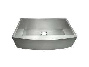 AKDY 30" Undermount Apron kitchen sink handmade stainless steel single bowl single basin 16 gauge zero radius farmhouse AKDY 30" Undermount Apron kitchen sink handmade stainless steel single bowl single basin 16 gauge zero radius farmhouse