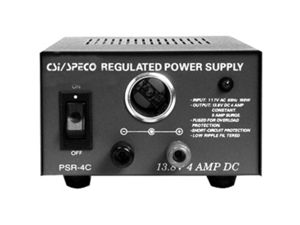 SPECO TECHNOLOGIES PSR4C CSI 4AMP 12VDC POWER SUPPLY W/ SPECO TECHNOLOGIES PSR4C CSI 4AMP 12VDC POWER SUPPLY W/