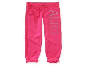 Aeropostale Womens Vert rhinestone Athletic Sweatpants 677 M/24 Aeropostale Womens Vert rhinestone Athletic Sweatpants 677 M/24