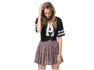 Aeropostale Womens Floral Skater Pleated Skirt 001 L Aeropostale Womens Floral Skater Pleated Skirt 001 L