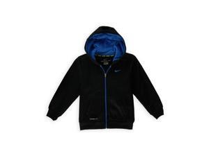 Nike Boys Therma Fit Logo Hoodie Sweatshirt blkpblu 4 Nike Boys Therma Fit Logo Hoodie Sweatshirt blkpblu 4