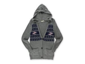 Roxy Womens Shadow Diamond Cardigan Sweater gray XS Roxy Womens Shadow Diamond Cardigan Sweater gray XS