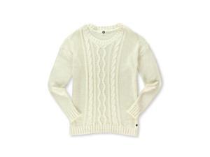 Roxy Womens Fisherman Seas Pullover Sweater cream S Roxy Womens Fisherman Seas Pullover Sweater cream S