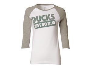 Nike Womens 'Ducks Just Do it' Graphic T-Shirt white XL Nike Womens 'Ducks Just Do it' Graphic T-Shirt white XL
