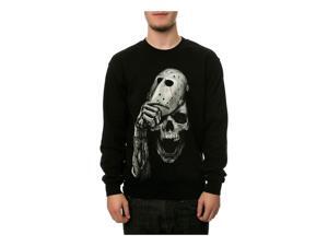 ROOK Mens The Face Mask Sweatshirt black M ROOK Mens The Face Mask Sweatshirt black M
