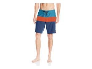 Quiksilver Mens Classic Panel 19' Swim Bottom Board Shorts brq0 34 Quiksilver Mens Classic Panel 19' Swim Bottom Board Shorts brq0 34