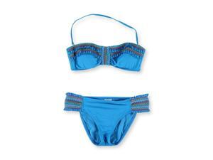 Lucky Brand Womens Fiesta Basic Fit 2 Piece Bandeau mns S Lucky Brand Womens Fiesta Basic Fit 2 Piece Bandeau mns S