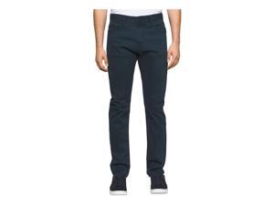 Calvin Klein Mens Tapered Sateen Straight Leg Jeans midnightnavy 34x32 Calvin Klein Mens Tapered Sateen Straight Leg Jeans midnightnavy 34x32