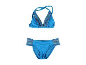 Lucky Brand Womens Fiesta Hipster 2 Piece Bikini mns S Lucky Brand Womens Fiesta Hipster 2 Piece Bikini mns S