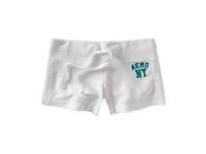 Aeropostale Womens Aero Ny Terrycloth Casual Mini Shorts bleachwhite XS Aeropostale Womens Aero Ny Terrycloth Casual Mini Shorts bleachwhite XS