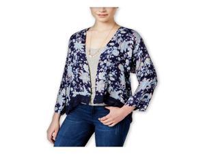 Roxy Womens Floral Open-Front Kimono Sweater btc7 S Roxy Womens Floral Open-Front Kimono Sweater btc7 S
