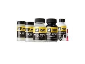 Loon Outdoors Bench Kit Fly Fishing High/Low Swax Hard Heads Head Cement 5 pcs Loon Outdoors Bench Kit Fly Fishing High/Low Swax Hard Heads Head Cement 5 pcs