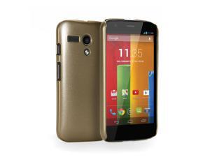 GMYLE(R) Champagne Gold Slim Fit Snap On Protective Hard Shell Back Case for Motorola Moto G X1032 GMYLE(R) Champagne Gold Slim Fit Snap On Protective Hard Shell Back Case for Motorola Moto G X1032