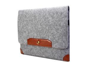 Charcoal Grey & Brown Sleeve with Microfiber Sleeve Case Cover for 13 MacBook Pro, 13 Retina MacBook Pro, 13 MacBook Air Charcoal Grey & Brown Sleeve with Microfiber Sleeve Case Cover for 13 MacBook Pro, 13 Retina MacBook Pro, 13 MacBook Air