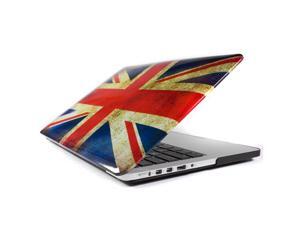 Macbook Pro 13 RETINA DISPLAY Vintage Union Jack UK Great British Flag Glossy Crystal Hard Case Cover Black bottom case Macbook Pro 13 RETINA DISPLAY Vintage Union Jack UK Great British Flag Glossy Crystal Hard Case Cover Black bottom case