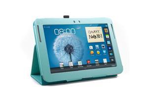 Turquoise Blue Folio Stand Case Holder for Samsung Galaxy Note 10.1 N8000 N8010 (Not For 10.1 2014 version) Turquoise Blue Folio Stand Case Holder for Samsung Galaxy Note 10.1 N8000 N8010 (Not For 10.1 2014 version)