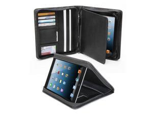 GMYLE (TM)Black PU Leather Multi-Purpose Business Portfolio NotePad Velvet Interior Case Cover for iPad 2/iPad 3/iPad4 GMYLE (TM)Black PU Leather Multi-Purpose Business Portfolio NotePad Velvet Interior Case Cover for iPad 2/iPad 3/iPad4