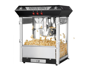 Great Northern Paducah Black Antique Style Popcorn Popper Machine, 8 oz Great Northern Paducah Black Antique Style Popcorn Popper Machine, 8 oz