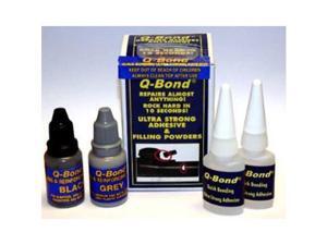 Q Bond QB2 Quick Bonding Adhesive Kit - 5ml Bottle & Aluminum Filling Powders Q Bond QB2 Quick Bonding Adhesive Kit - 5ml Bottle & Aluminum Filling Powders