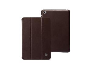 Jisoncase Classic Brown Premium Leatherette Smart Cover Case for iPad mini Jisoncase Classic Brown Premium Leatherette Smart Cover Case for iPad mini