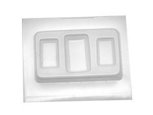 Resin Epoxy Mold For Jewelry Casting - Large And Small Rectangles Resin Epoxy Mold For Jewelry Casting - Large And Small Rectangles