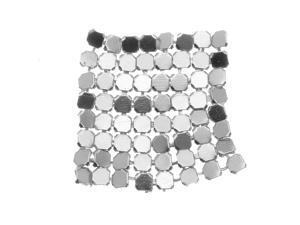 Artistic Wire, Aluminum Fabric 26x26mm - Silver Color (6 Pieces) Artistic Wire, Aluminum Fabric 26x26mm - Silver Color (6 Pieces)
