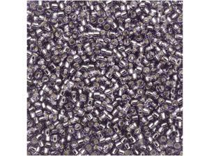 Toho Round Seed Beads 15/0 #39 - Silver Lined Tanzanite (8 Grams) Toho Round Seed Beads 15/0 #39 - Silver Lined Tanzanite (8 Grams)
