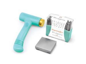 ImpressArt Metal Stamping Kit, Lowercase Stamps Bridgette Font 4mm, 1 Set ImpressArt Metal Stamping Kit, Lowercase Stamps Bridgette Font 4mm, 1 Set