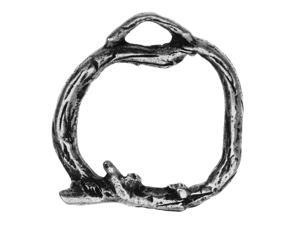 Nunn Design Toggle Ring Finding, 23.5x25.5mm Branch Ring, 1 Piece, Antiq. Silver Nunn Design Toggle Ring Finding, 23.5x25.5mm Branch Ring, 1 Piece, Antiq. Silver