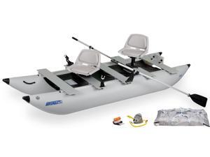 Sea Eagle Classic 375 Foldcat Inflatable Pontoon Boat Trade Deluxe Package 375FCCK Deluxe Sea Eagle Classic 375 Foldcat Inflatable Pontoon Boat Trade Deluxe Package 375FCCK Deluxe