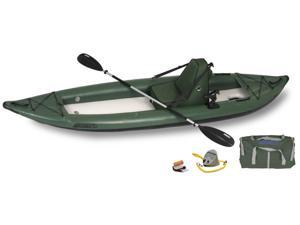 Sea Eagle FastTrack Inflatable Kayak 385FTG Green Deluxe Angler Package 385FTGK Deluxe Angler Sea Eagle FastTrack Inflatable Kayak 385FTG Green Deluxe Angler Package 385FTGK Deluxe Angler