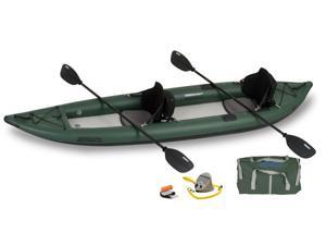 Sea Eagle FastTrack Inflatable Kayak 385FTG Green Pro Package 385FTGK Pro Sea Eagle FastTrack Inflatable Kayak 385FTG Green Pro Package 385FTGK Pro