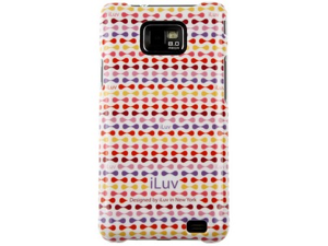 jWIN Hard Plastic Shell Protector Red Pattern Original OEM ISS222USRED For Samsung Galaxy S II jWIN Hard Plastic Shell Protector Red Pattern Original OEM ISS222USRED For Samsung Galaxy S II