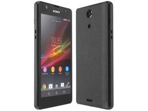 Skinomi Full Body Brushed Steel Phone Skin+Screen Protector for Sony Xperia ZR Skinomi Full Body Brushed Steel Phone Skin+Screen Protector for Sony Xperia ZR