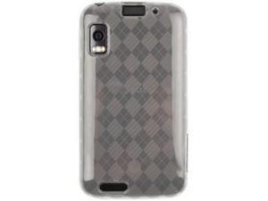 Flexible Plastic TPU Phone Protector Cover Case Clear Checkered For Motorola ATRIX 4G Flexible Plastic TPU Phone Protector Cover Case Clear Checkered For Motorola ATRIX 4G