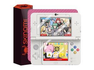 Skinomi® TechSkin - New Nintendo 3DS Screen Protector 2015 + Pink Carbon Fiber Full Body Skin w/ Lifetime Replacement / Front & Back Clear Film / Ultra HD & Anti-Bubble Shield (Standard Version) Skinomi® TechSkin - New Nintendo 3DS Screen Protector 2015 + Pink Carbon Fiber Full Body Skin w/ Lifetime Replacement / Front & Back Clear Film / Ultra HD & Anti-Bubble Shield (Standard Version)