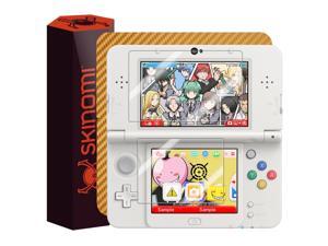 Skinomi® TechSkin - New Nintendo 3DS Screen Protector 2015 + Gold Carbon Fiber Full Body Skin w/ Lifetime Replacement / Front & Back Clear Film / Ultra HD & Anti-Bubble Shield (Standard Version) Skinomi® TechSkin - New Nintendo 3DS Screen Protector 2015 + Gold Carbon Fiber Full Body Skin w/ Lifetime Replacement / Front & Back Clear Film / Ultra HD & Anti-Bubble Shield (Standard Version)